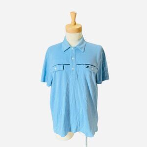 Joe fresh Blue casual Polo. Size Medium